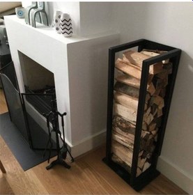 Resim Mino Metal Saclı Şömine Odunluğu 