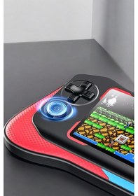 Resim Gamepad Joystick 500 Oyunlu Retro Oyun Konsolu Tv Bağlantı Özellikli 2 Kişilik Destekli 