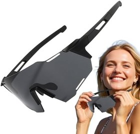 Resim Kayak Gözlüğü, Otomatik Kararan Çerçevesiz Kar Gözlüğü, Erkek Kadın Arkadaş ve Aile İçin Kar Motosikleti Snowboard Aksesuarı 