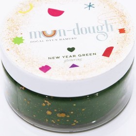 Resim New Year Green Glittering Oyun Hamuru 