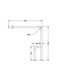 Resim Boheme Engelli Tutunma Barı Tutamağı L Tutamak Paslanmaz Çelik Baston Tipi Destekli Diğer 