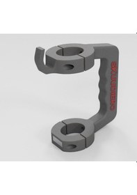 Resim Opencart M365 Tutamak Artı Kanca İsteğe Bağlı - İsteğe Bağlı Kancalı M365 Tutamağı Sadece Plastik Aparattır 