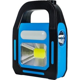 Resim Powermaster Hb-9707a-2 3 Kademeli Usb Çıkışlı Şarj Edilebilir Solar Lamba 