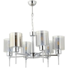 Resim Cemre 6'Lı Krom Salon Avize 