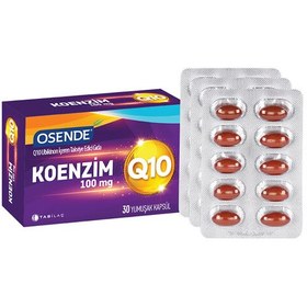 Resim Osende Koenzim 100mg Q10 30 Yumuşak Kapsül 