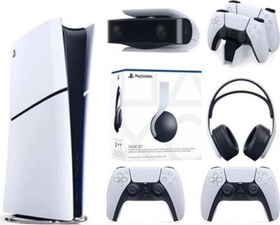 Resim Playstation 5 Slim Dijital Edition +2.Dualsense + Şarj İstasyonu+ PS5 KAMERA +3D PLUS KULAKLIK 