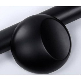 Resim Mat Siyah Yapışkanlı Kaplama Folyosu 122 Cm X 7 Mt 