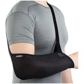 Resim Luxor Fileli Kol Askısı Siyah (Large 44 - 50 Cm) 