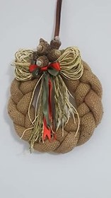 Resim Allhandmadegifts YILBAŞI KAPI VE DUVAR SÜSÜ - EL YAPIMIDIR 