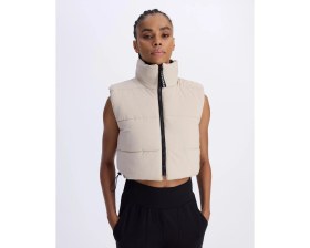Resim Kappa Protun Kadın Beyaz-Siyah Regular Fit Yelek 