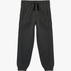 Resim Koton Pamuklu Cep Detaylı Beli Bağcıklı Eşofman Altı Gri 6skb40101tk Gri 