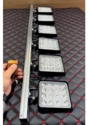 Resim Çakarlı Projektör Lamba 6 Ledli 