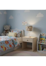 Resim Elizim Home Lighting Makrome Papatyalı Abajur Krem 