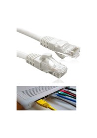 Resim Cat6 Kablo Internet Adsl Ethernet Kablosu Fabrikasyon 1 Metre 