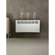 Resim MAKTEK 2000 Watt Elektrikli Panel Konvektör Isıtıcı Manuel (Ayaklar,askı Aparatı Dahil) 