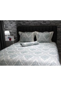Resim Serenat Çift Kişilik Yatak Örtüsü Yeşil (541549206) Yeşil 