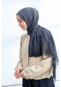 Resim Armanda Organic Touch Ketens Viskoz Şal- 3601 Lacivert 