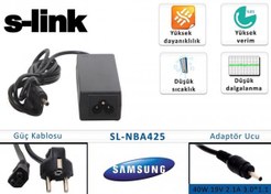 Resim S-link SL-NBA425 40w 19v 2.1a 3.0-1.1 Samsung Notebook Adaptörü S-link SL-NBA425 40w 19v 2.1a 3.0-1.1 Samsung Notebook Adaptörü