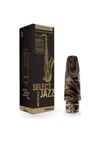 Resim D'addario Mks-d6m-mb Tenor Saksafon Select Jazz Mermer Desenli Marble Ağızlık Vintage Tını, D6 Açıklık / Medium Chamber, %100 Hassas Cnc İşleme Teknolojisi 