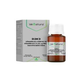 Resim Venatura D3 K2 Damla 20 ml 