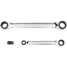 Resim Würth Çift Halkalı Cırcır Yıldız Anahtar Seti 3 Parça 