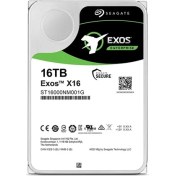 Resim Seagate 16TB Exos X16 ST16000NM001G 256MB 7200RPM Sata-3 Nas ve Güvenlik Diski 