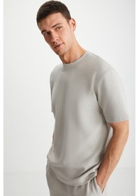 Resim Grimelange Ramadanp003 Erkek Bej T-shirt 