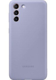 Resim Galaxy S21 Plus İle Uyumlu Silikon Kılıf Mor Ef-pg996tvegww 