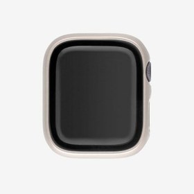Resim Quse Apple Watch ile Uyumlu Kasa Koruyucu Kılıf, 360° Tam Koruma, Ekran Koruyuculu Klasik Tasarım, Series 10/11 42mm / 46mm, 45mm, 44mm, 41mm, 40mm, 38mm (Starlight, Series 10/11 42mm) 