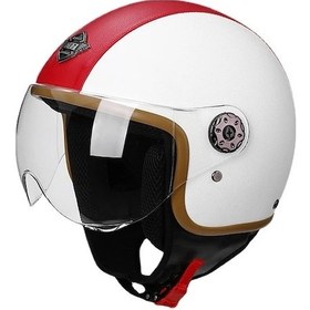 Resim Happy Childhood 50-60cm Retro Yarı Motosiklet Xtk7c3 Beyaz - Kırmızı 