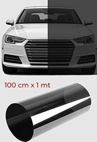 Resim Cam Filmi Siyah Amerikan Çizilmez Orta ton 100 cm x 1 metre 