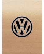 Resim 3DTÜKETİM Volkswagen - Oto Kağıt Paspas - 100 Adetlik Rulo - 40 X 50 Cm * Kopartmalı Kraft Kağıt 