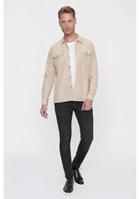 Resim Efor C 618 Slim Fit Bej Spor Ceket Bej 