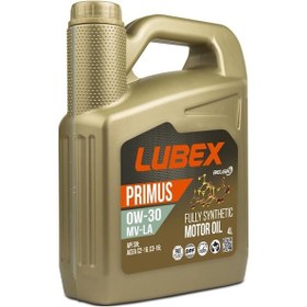 Resim Lubex Primus Mv-La 0W-30 Tam Sentetik Motor Yağı 4 L 