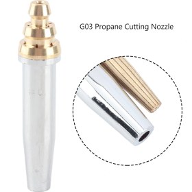 Resim Tenfowee G03 Modeli Bakır Propana Uygun 0 Numara Yüksek Sıcaklık Dayanıklı Kesim Ucu 