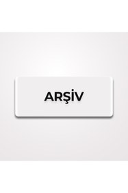 Resim Trend Pleksi Yönlendirme (Beyaz ARŞİV 25cm x 10cm) 