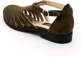 Resim 220788 Haki Büyük Numara Bayan Ayakkabıları 