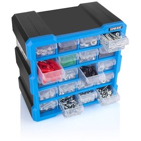 Resim Super Bag Mono Blok Çekmece Seti 20'Li Organizer Seti Asr6006 