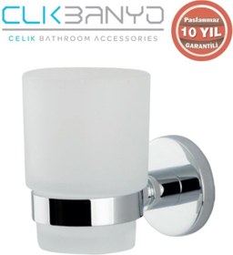 Resim Çelik Banyo Paslanmaz Pirinç Flora Diş Fırçalık Gri 