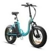 Resim Corelli Vonıq-s Fat Bıke Elektrikli Katlanır Bisiklet Md 42cm 20 Jant 8 Vites Mavi 