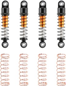 Resim Shineyee Axial Scx24 4 Adet Altın Renkli 37mm Alüminyum Amortisör Seti 