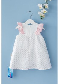 Resim Babymod Kız Bebek Elbise Çiçek Desenli Fiyonklu Bebek Elbise 001 