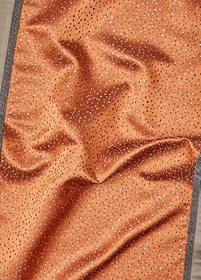 Resim Turuncu Zincir Detaylı Runner - Turuncu 