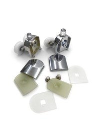 Resim Ayrıntıshop Duşakabin Kanallı Tekerlek Oynar Alt Ust 2 Li Krom 