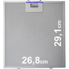 Resim Beko Uyumlu ADV 6720 EDW Filtre Davlumbaz Aspiratör Filtresi 9194016051 