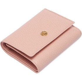 Resim Pembe Deri Kadın Cüzdan - S1CB00005633-T8A 