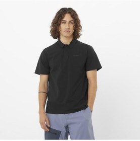 Resim Salomon Trackline Polo M Erkek T-shirt-29845 Siyah 
