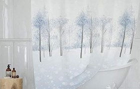 Resim Tropik Zethome 8759 Banyo Duş Perdesi Tek Kanat 1x180 