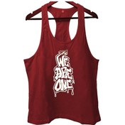 Resim Top Glory Weareone2 Fitness Gym Tank Top Sporcu Atleti Bordo 