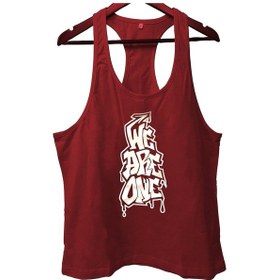 Resim Top Glory Weareone2 Fitness Gym Tank Top Sporcu Atleti Bordo 